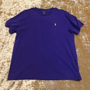 Purple Polo Ralph Lauren tee